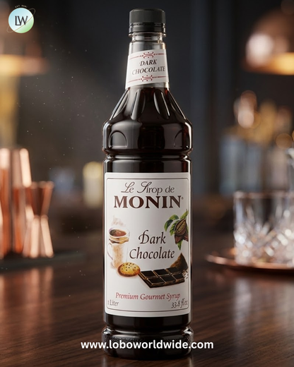 Monin Premium Flavoring Syrup 1 Liter-4/Case (Various Flavors)