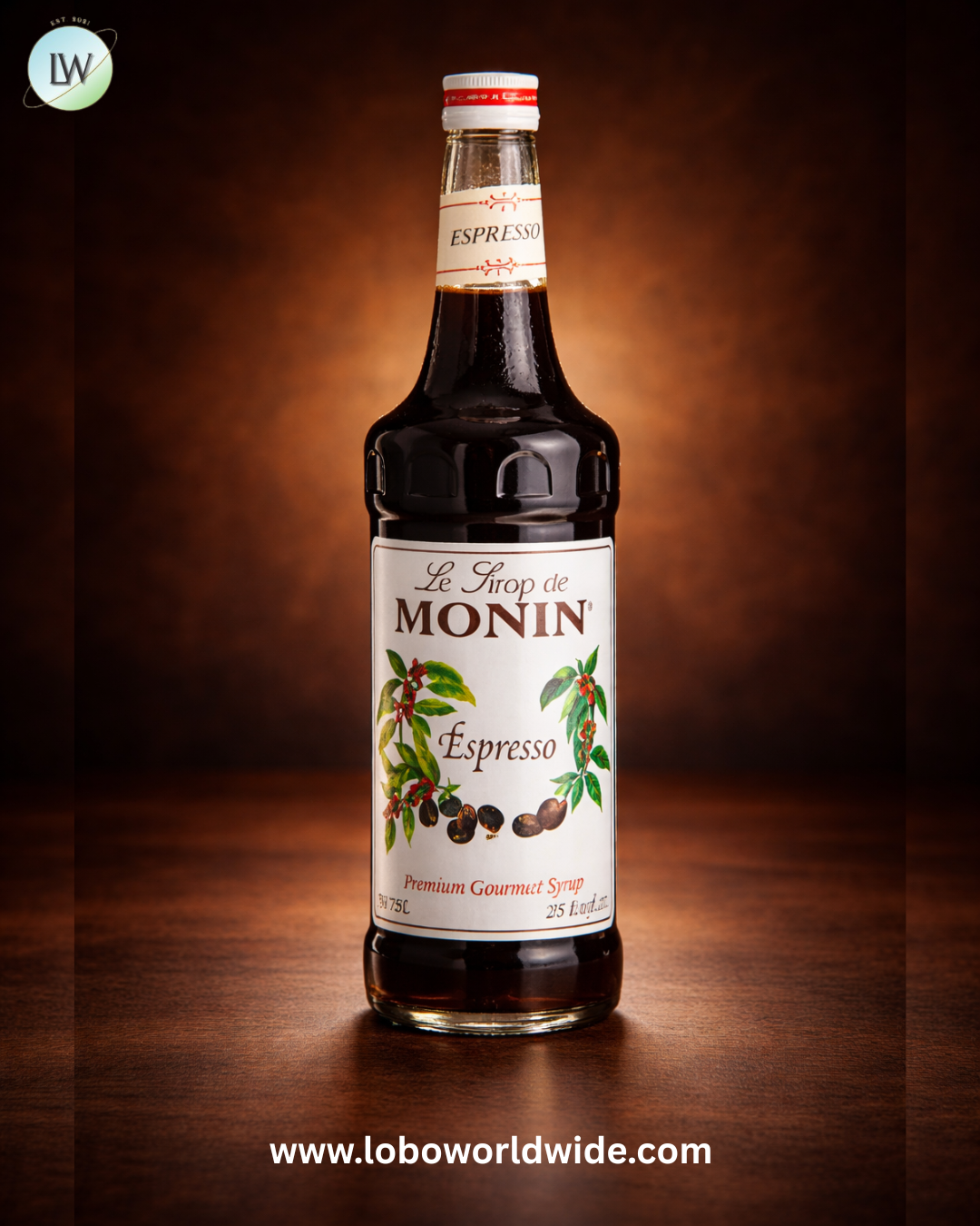 Monin Premium Flavoring Syrup 750 mL-12/Case (Various Flavors)