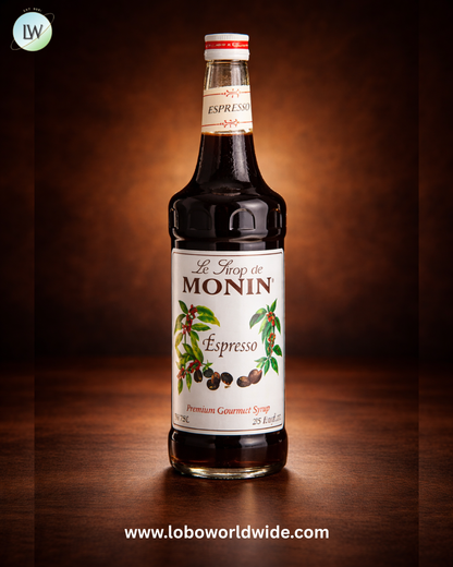 Monin Premium Flavoring Syrup 750 mL-12/Case (Various Flavors)