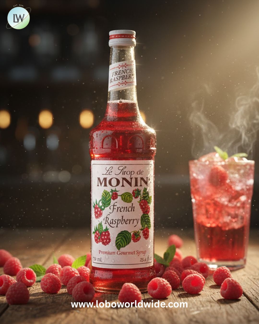 Monin Premium Flavoring Syrup 750 mL-12/Case (Various Flavors)