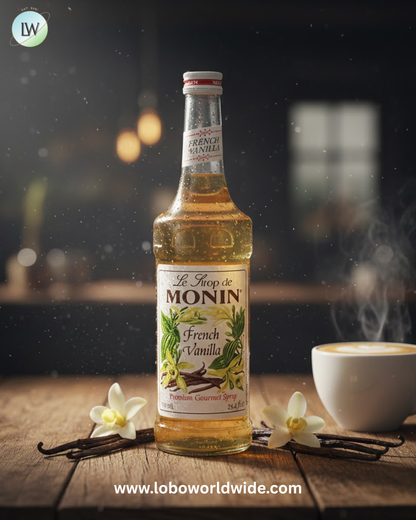 Monin Premium Flavoring Syrup 750 mL-12/Case (Various Flavors)