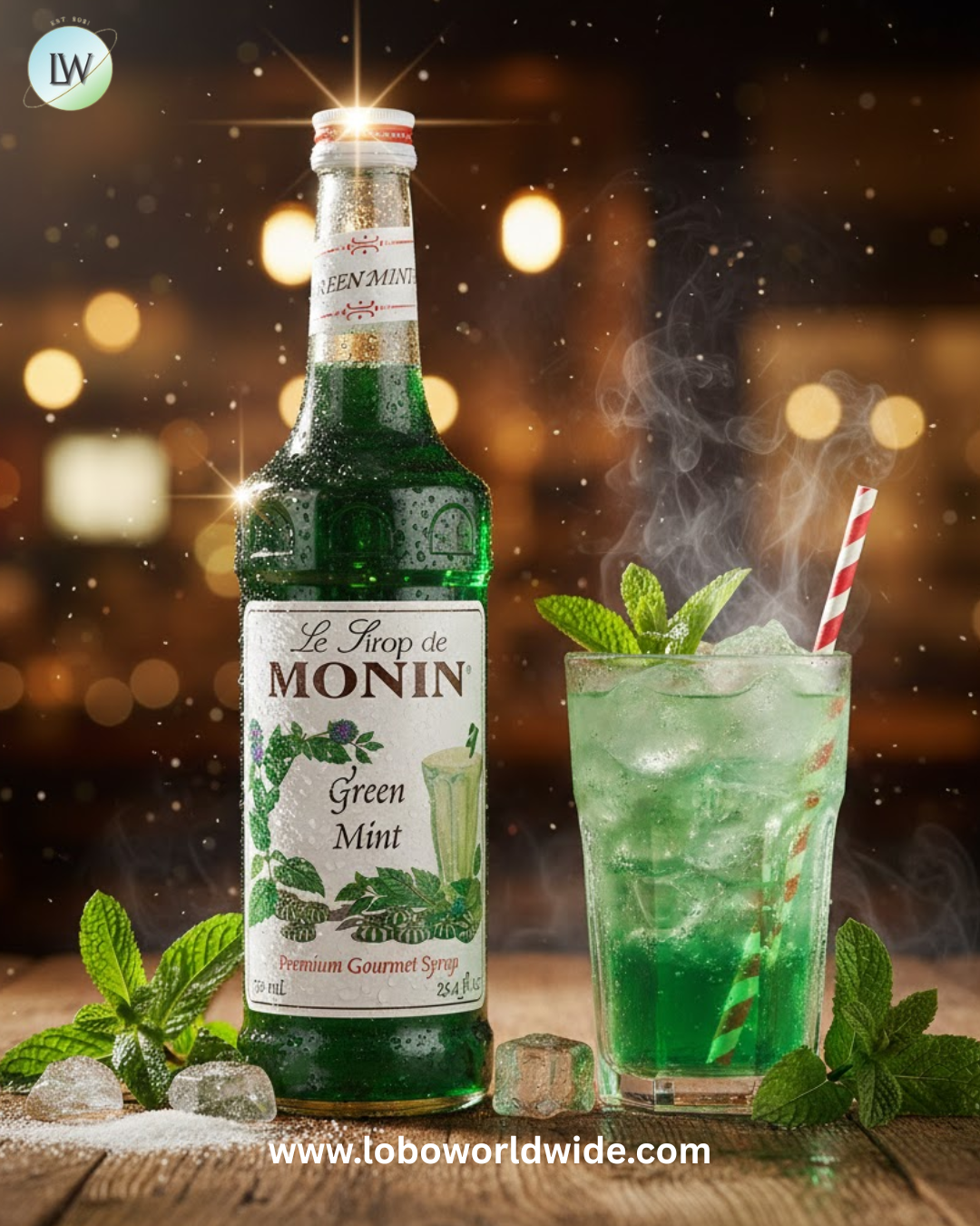 Monin Premium Flavoring Syrup 750 mL-12/Case (Various Flavors)