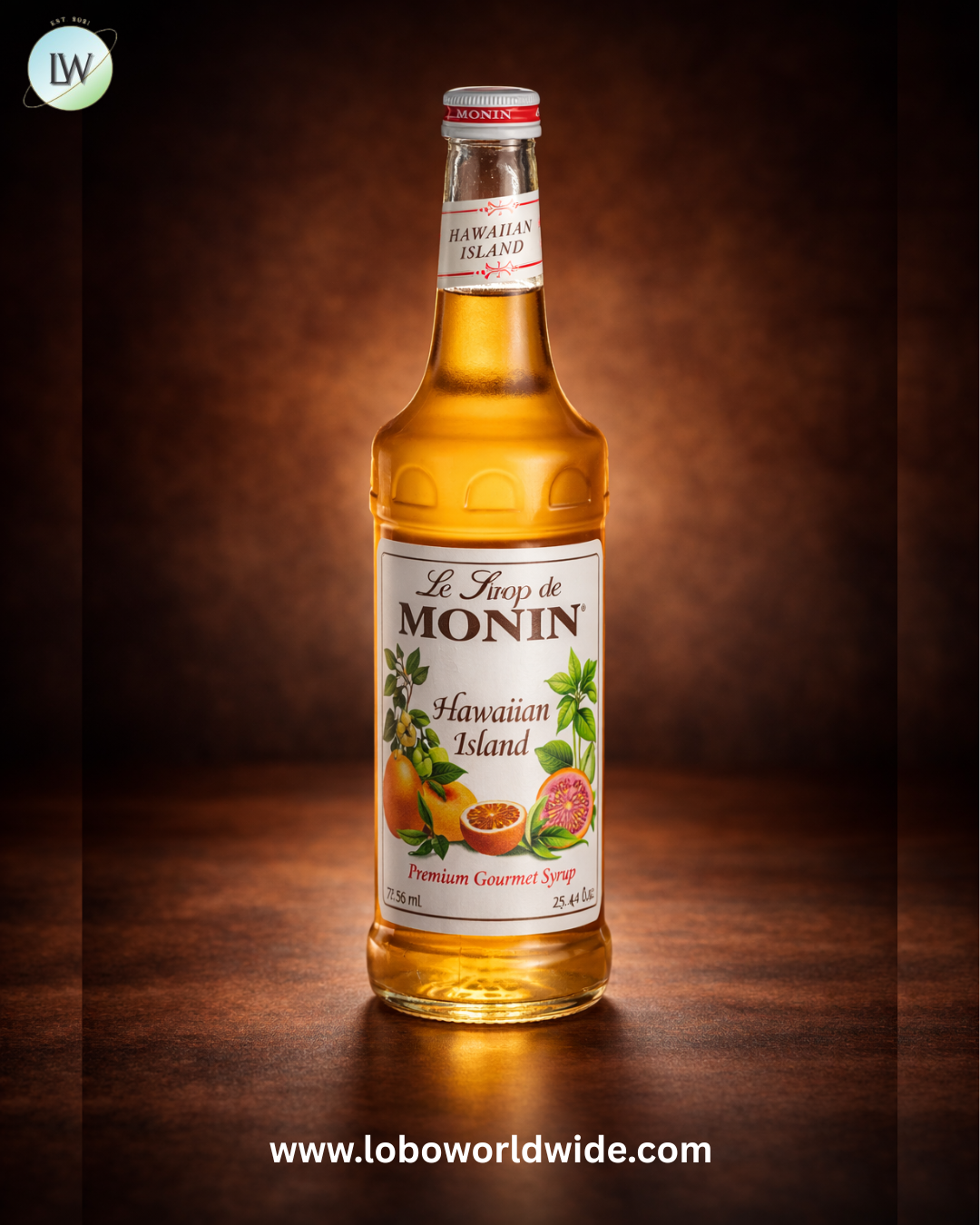Monin Premium Flavoring Syrup 750 mL-12/Case (Various Flavors)