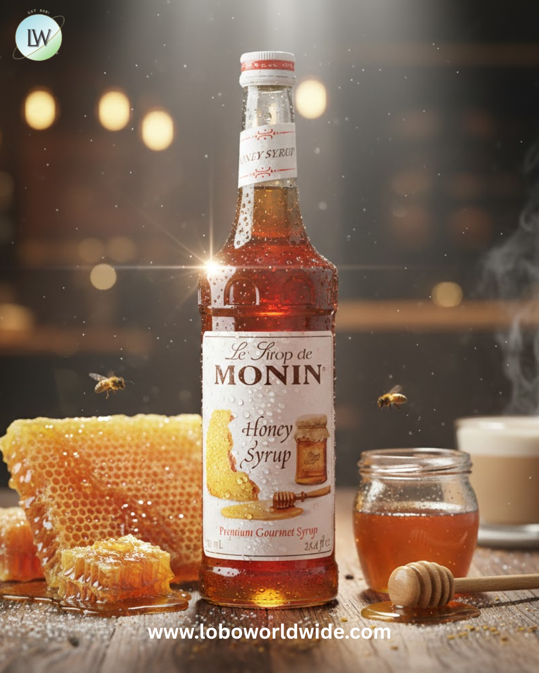 Monin Premium Flavoring Syrup 750 mL-12/Case (Various Flavors)