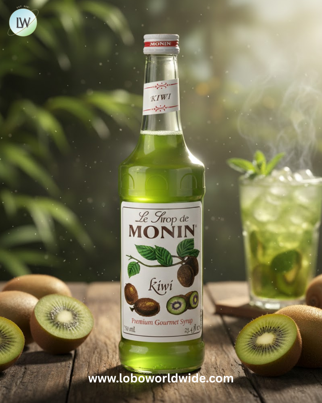 Monin Premium Flavoring Syrup 750 mL-12/Case (Various Flavors)