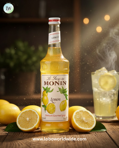 Monin Premium Flavoring Syrup 750 mL-12/Case (Various Flavors)