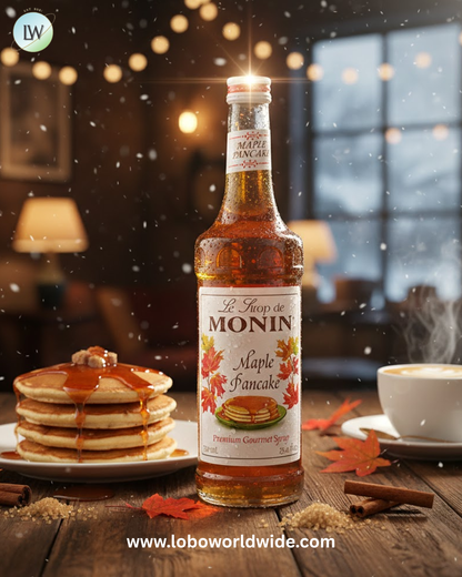 Monin Premium Flavoring Syrup 750 mL-12/Case (Various Flavors)