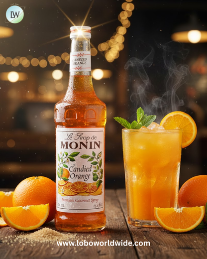 Monin Premium Flavoring Syrup 750 mL-12/Case (Various Flavors)