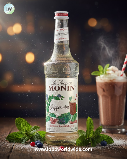 Monin Premium Flavoring Syrup 750 mL-12/Case (Various Flavors)