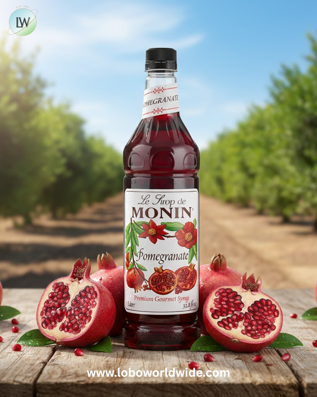 Monin Premium Flavoring Syrup 1 Litre(various flavours)