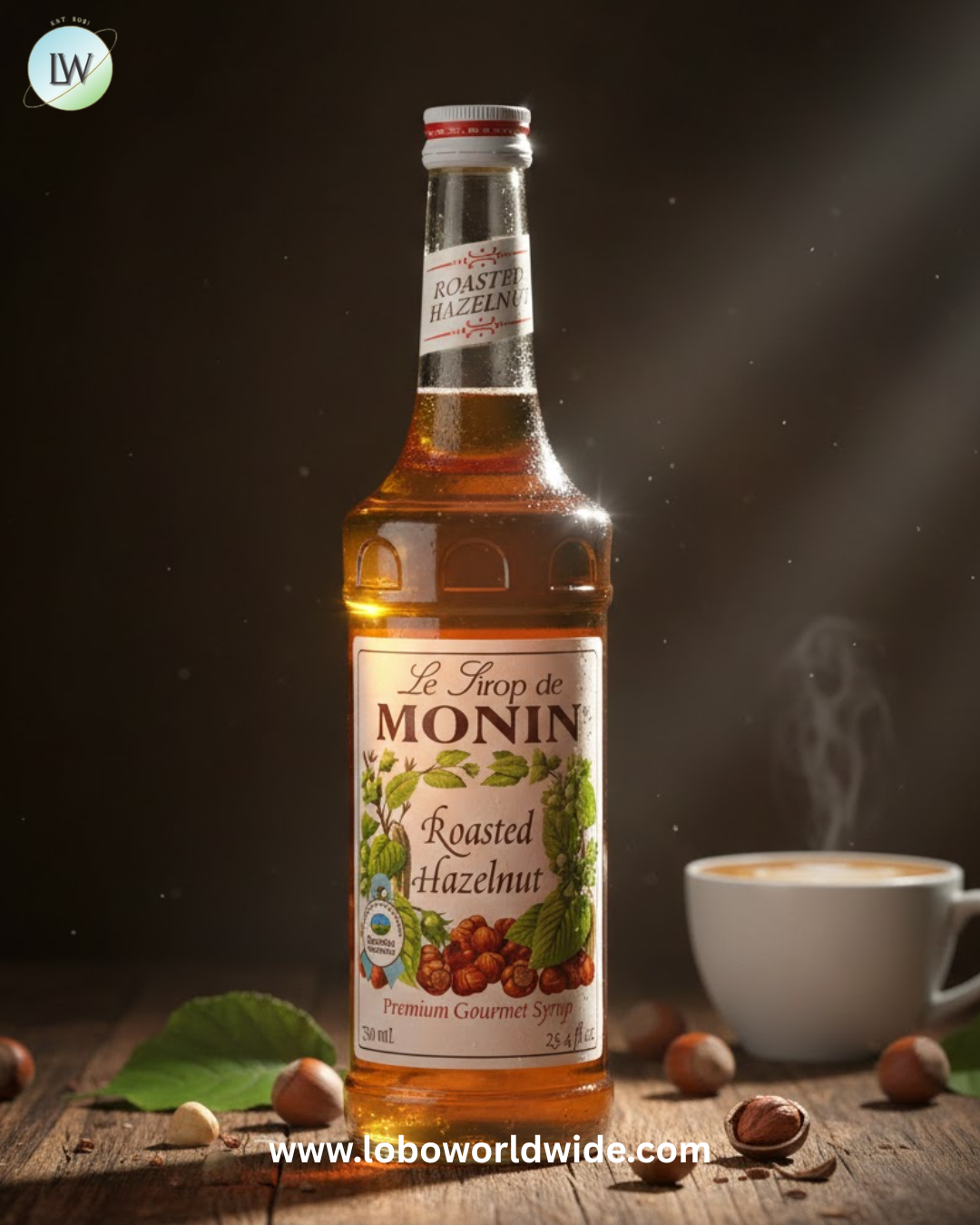 Monin Premium Flavoring Syrup 750 mL-12/Case (Various Flavors)