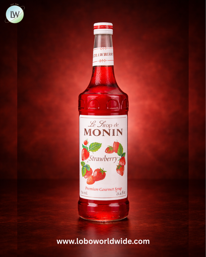 Monin Premium Flavoring Syrup 750 mL-12/Case (Various Flavors)