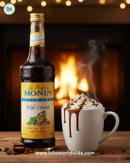 Monin Sugar Free Irish Cream Flavoring Syrup 750 mL