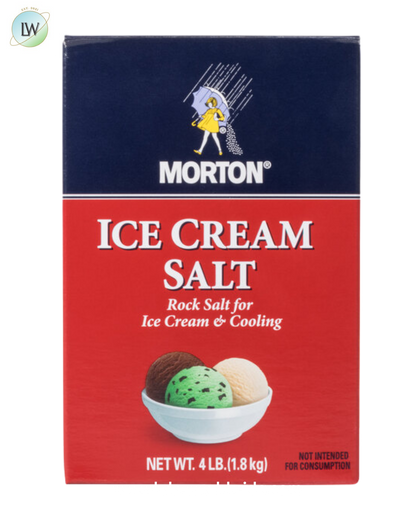 Morton - Ice Cream Salt - 4 lbs. (Pack of 2)