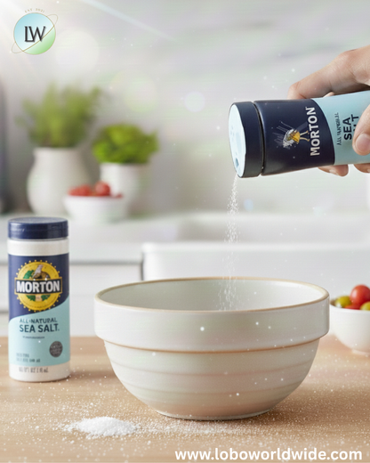 Morton 17.6 oz. Fine Sea Salt