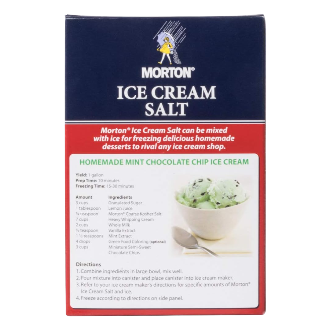 Morton - Ice Cream Salt - 4 lbs. (Pack of 2)