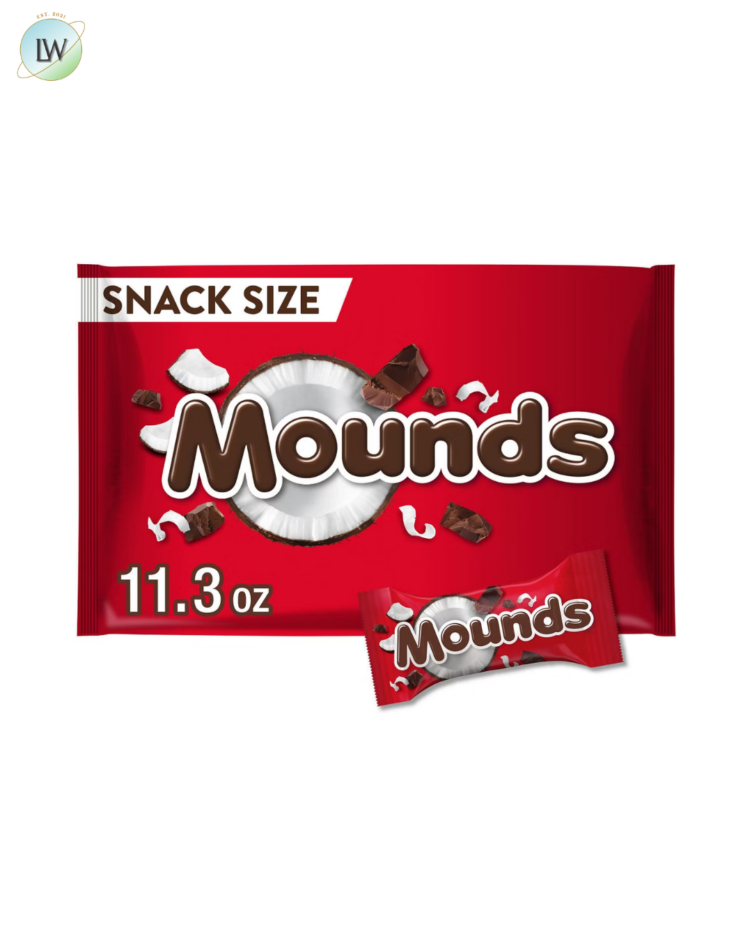 Mounds Dark Chocolate and Coconut Snack Size Bars, 11.3 oz.