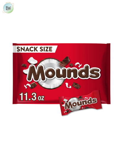 Mounds Dark Chocolate and Coconut Snack Size Bars, 11.3 oz.