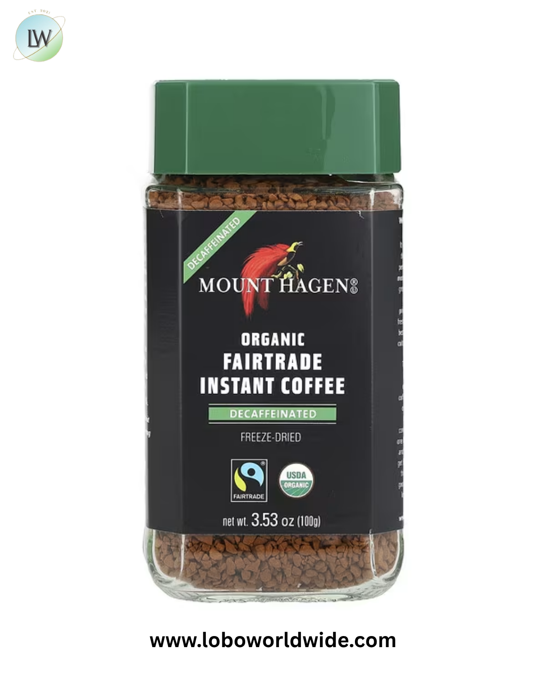 Mount Hagen, Organic Fairtrade Instant Coffee