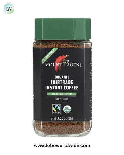Mount Hagen, Organic Fairtrade Instant Coffee