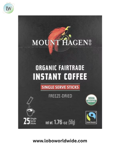 Mount Hagen, Organic Fairtrade Instant Coffee