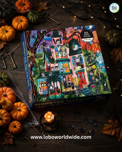 Mudpuppy - Monster Mansion 500 Piece Jigsaw Puzzle