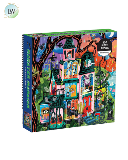 Mudpuppy - Monster Mansion 500 Piece Jigsaw Puzzle