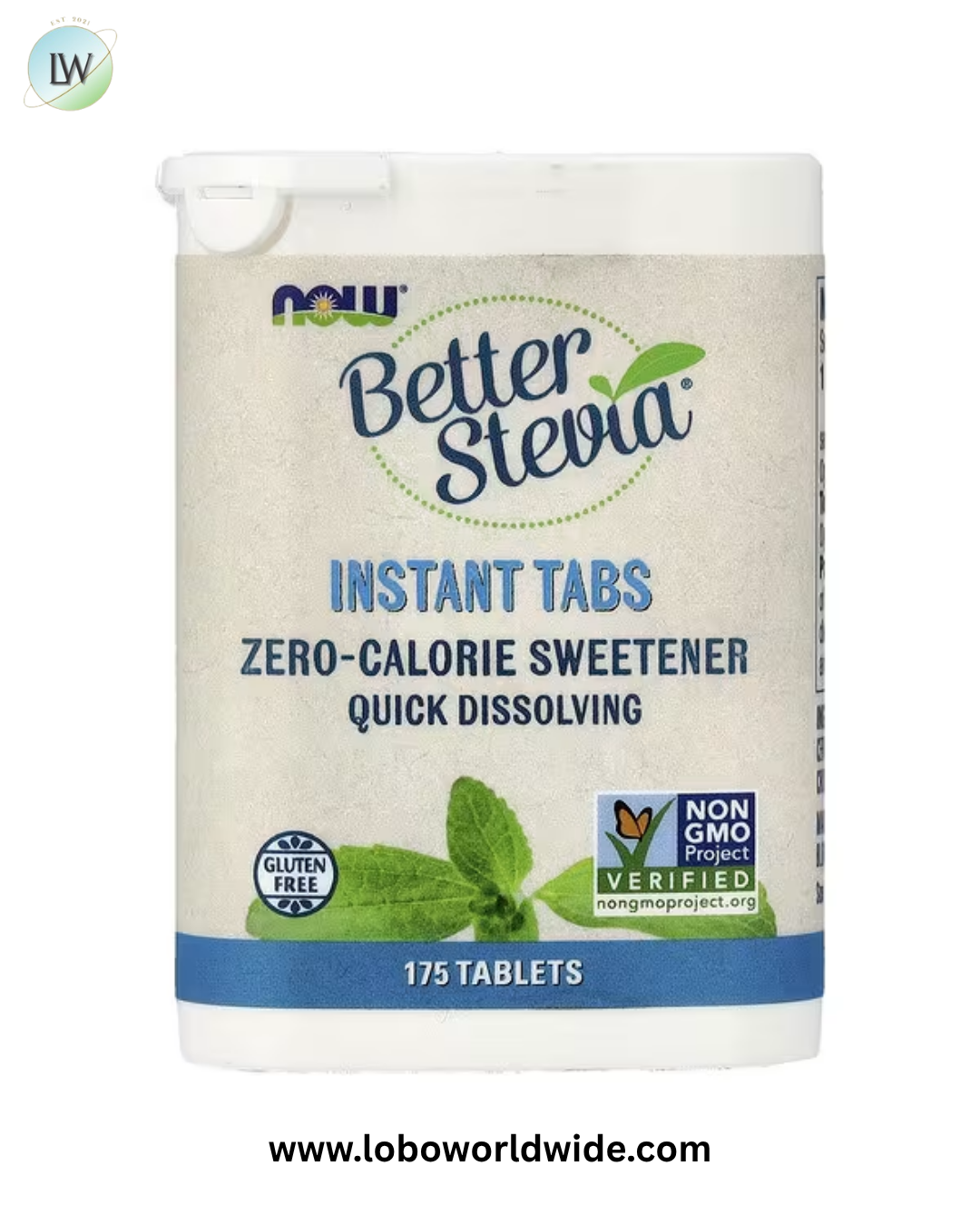 NOW Foods, Better Stevia®, Instant Tabs, 175 Tablets