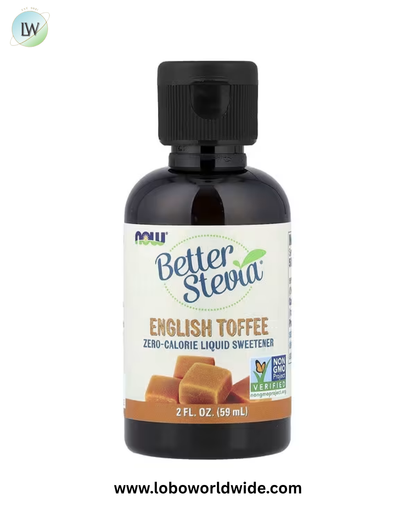 NOW Foods, Better Stevia®, Zero-Calorie Liquid Sweetener, 2 fl oz (59 ml)