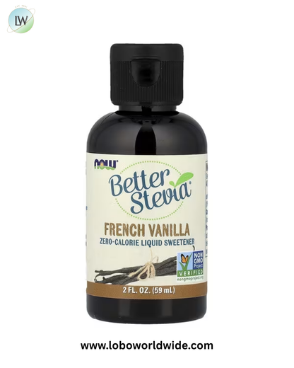 NOW Foods, Better Stevia®, Zero-Calorie Liquid Sweetener, 2 fl oz (59 ml)