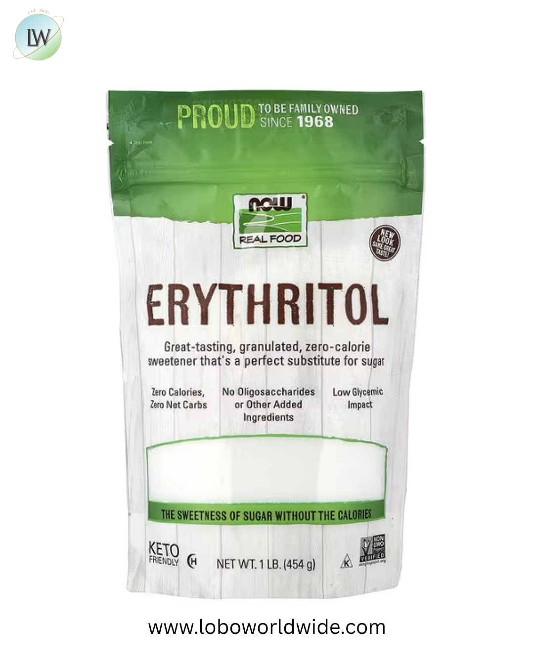 NOW Foods, Real Food, Erythritol