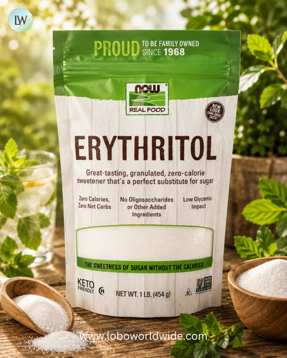 NOW Foods, Real Food, Erythritol