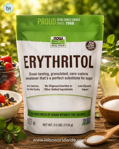 NOW Foods, Real Food, Erythritol
