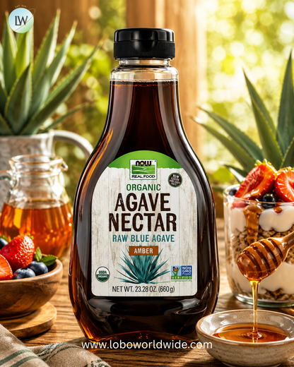 NOW Foods, Real Food, Organic Agave Nectar, 23.28 oz (660 g)