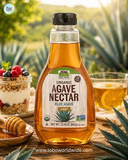 NOW Foods, Real Food, Organic Agave Nectar, 23.28 oz (660 g)