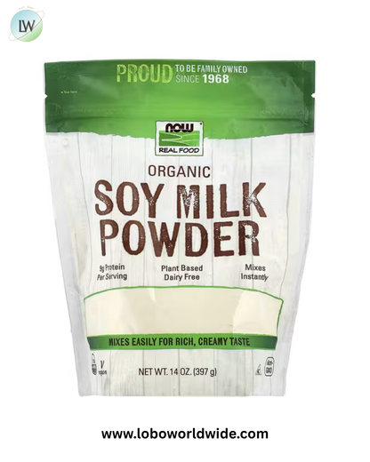 NOW Foods, Real Food, Organic Soy Milk Powder, 14 oz (397 g)