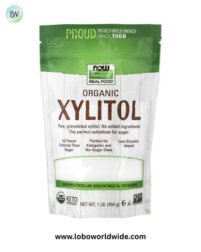 NOW Foods, Real Food, Organic Xylitol, 1 lb (454 g)