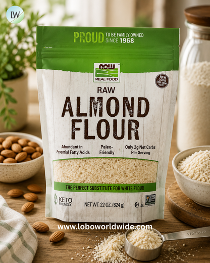 NOW Foods, Real Food, Raw Almond Flour, 22 oz (624 g)