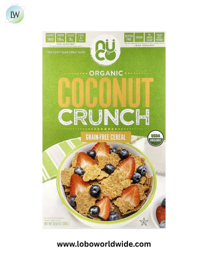 NUCO, Organic Coconut Crunch, Grain-Free Cereal, 10.58 oz (300 g)