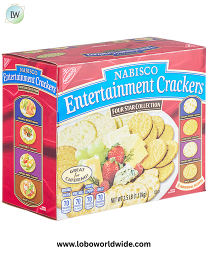 Nabisco 40 oz. Assorted Entertainment Crackers - 4/Case