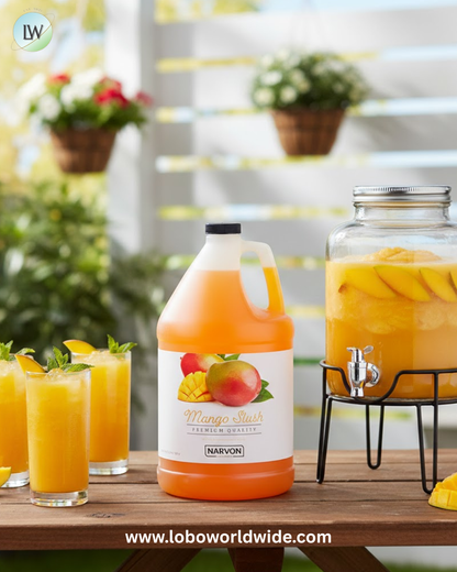 Narvon  Slushy 4.5:1 Concentrate 1 Gallon - 4/Case(Various flavours)