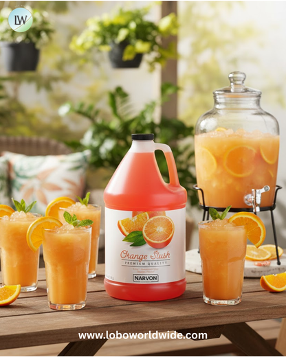 Narvon  Slushy 4.5:1 Concentrate 1 Gallon - 4/Case(Various flavours)