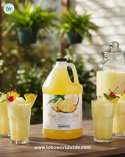 Narvon  Slushy 4.5:1 Concentrate 1 Gallon - 4/Case(Various flavours)