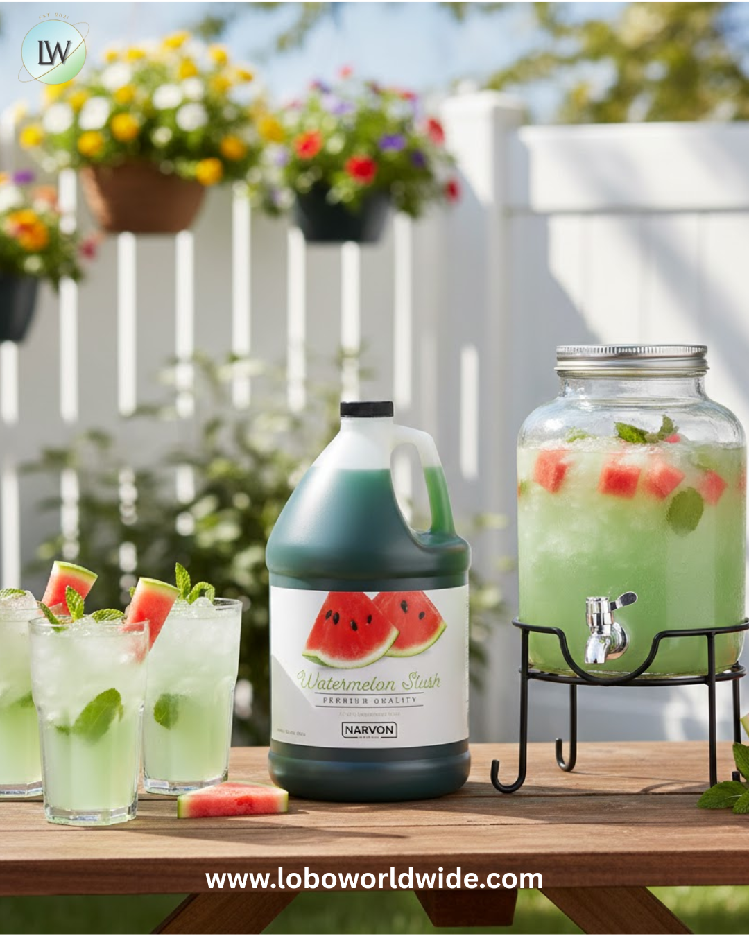 Narvon Slushy 4.5:1 Concentrate 1 Gallon(various flavours)