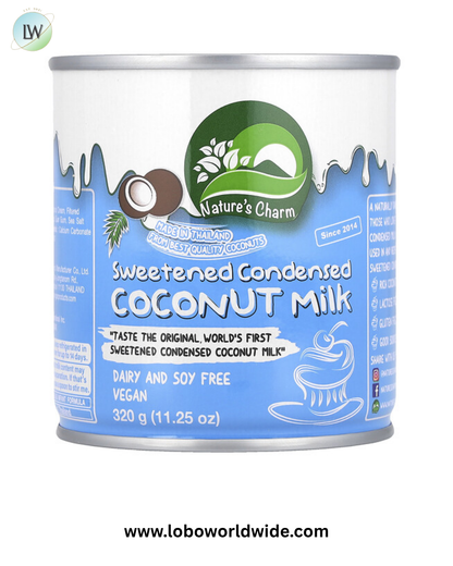 Nature's Charm, Sweetened Condensed Coconut Milk, 11.25 oz (320 g)