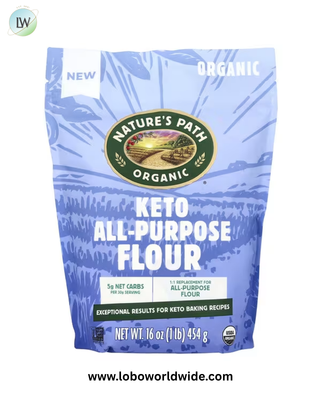 Nature's Path, Organic Keto All-Purpose Flour, 16 oz (454 g)
