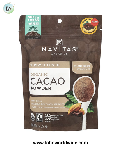 Navitas Organics, Organic Cacao Powder, Unsweetened