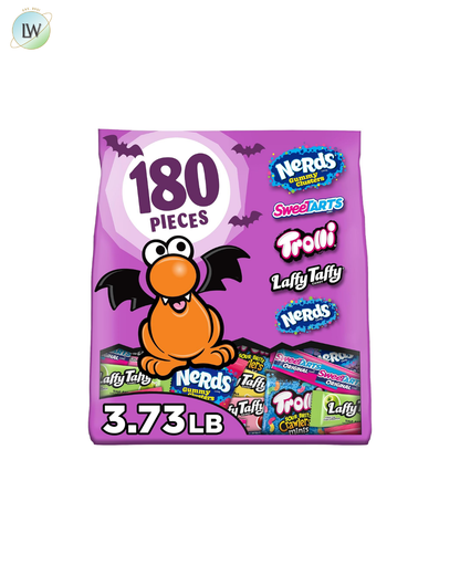 Nerds Core Winners Halloween Candy Variety Pack, 3.73 lb. (180 Pcs.)