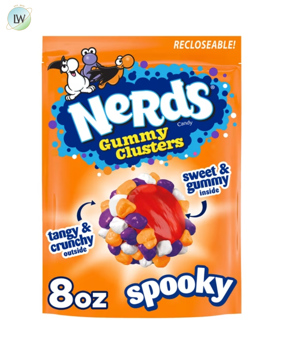 Nerds Halloween Gummy Clusters, 8 oz.