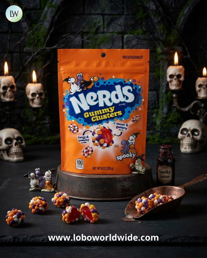 Nerds Halloween Gummy Clusters, 8 oz.